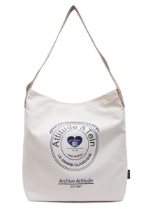 Casual canvas shoulder bag for women, large capacity daily tote and messenger style.