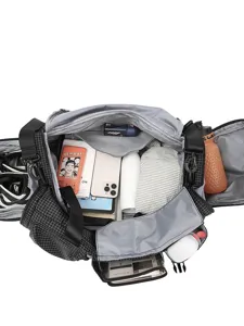 Large capacity travel duffel bag with wet dry separation shoe compartment gym sports luggage