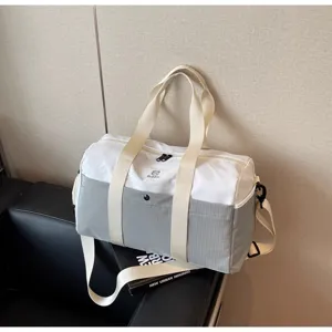 Grande borsa da viaggio casual da donna, borsa sportiva leggera per palestra e fitness.