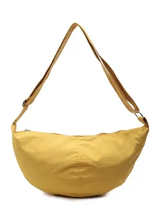 Lässige Damen Umhängetasche aus Canvas, leichte dumpling Schultertasche für den Alltag.