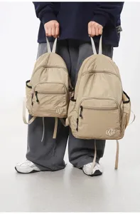 Lightweight waterproof quick-drying backpack simple candy color travel daily daypack.