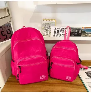 Candy color lightweight waterproof quick dry mini backpack, portable foldable travel daypack for women.