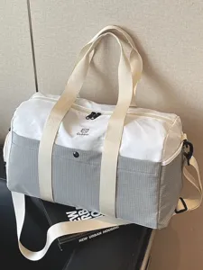 Borsa da viaggio per donna, grande capacità, leggera, ideale per sport, yoga e palestra.
