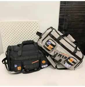 Borsa da viaggio multifunzionale grande capacità sport fitness borsa deposito bagagli esterno