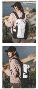 Professioneller Outdoor-Wanderrucksack, leichter wasserdichter Nylon-Reiserucksack fürs Camping.