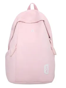 Rosa Stoff Rucksack grosse Kapazitat Schultasche fur Studenten Freizeit Reise Rucksack