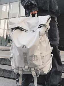 Large capacity trendy backpack outdoor travel bag multi-functional practical sports bag