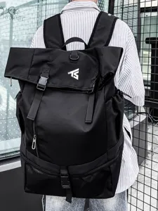 Large Capacity Men's Backpack Outdoor Sports Travel Bag High School Student Bookbag