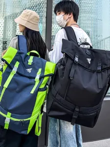 Large capacity backpack for men outdoor sports hiking travel high school student school bag new