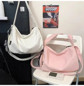 Lässige große Umhängetasche vielseitige einfache Umhängetasche Sport Fitness wasserdichte Tasche