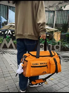Große Reisetasche für Damen und Herren, geräumige Sporttasche für Fitness und Gepäck.