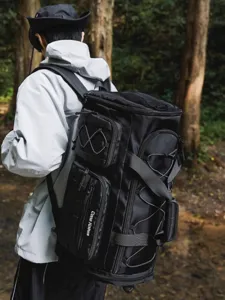 Large capacity multi-functional travel backpack for men outdoor sports fitness hiking bag