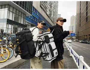 Grosse reise rucksack tasche, schulter- handtasche, leicht, ideal für pendeln und kurztrips.