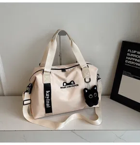 Damen Reisetasche Sport Yoga Tasche Freizeittasche Fitness Umhängetasche für Reise und Alltag