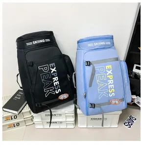 Großer Ski-Rucksack für Outdoor-Sport, Helm- und Ausrüstungs-Aufbewahrungstasche.