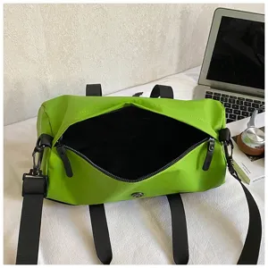 Kleine waterdichte sport yoga gym tas, cilindrische reistas handtas met verstelbare schouderband.