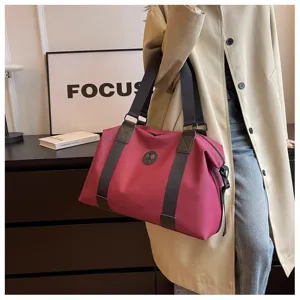 Gran bolsa de viaje impermeable para viajes cortos y uso de fitness deportivo.