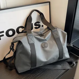 Bolsa de viaje impermeable gran capacidad bolsa de deporte fin de semana para hombre