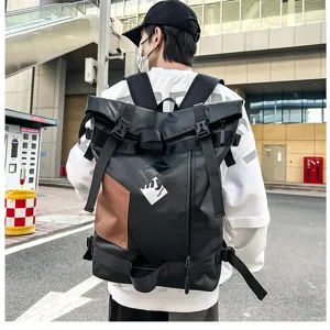Stylish casual waterproof backpack large capacity travel daypack for men and women