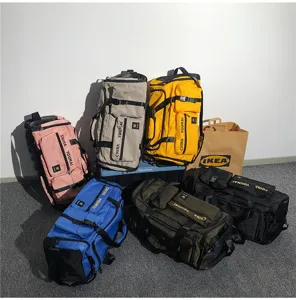Große Kapazität Reise Sporttasche wasserdicht Fitness Rucksack Mehrfarbig Alltag.
