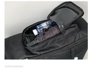 Herren Reise Rucksack Sporttasche grosse Kapazitat Detailansicht oberes Stauraumfach