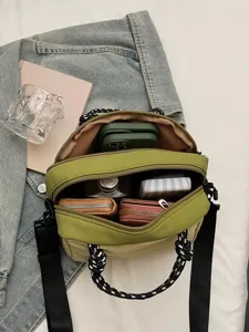 Borsa a tracolla casual multi-scomparto con manico per donna per il lavoro quotidiano.