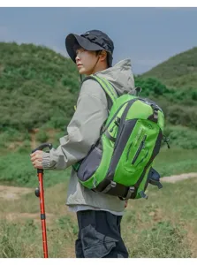 Outdoor Sport Bergsteigen Rucksack grosse Kapazitaet leichte Reise doppelte Schulter Tasche