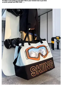 Große Kapazität Skiausrüstung Tasche Multifunktionale Reise Reisetasche Sporttasche Wasserdicht