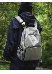 Waterproof outdoor travel backpack for men and women, lightweight casual daypack.