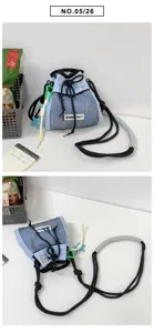Freizeit Kordelzug Umhängetasche Eimerbeutel für Outdoor Sport, Mesh Utility Tasche für Alltag.