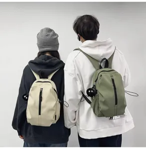 Lightweight casual backpack for daily travel and school, stylish minimalist daypack for everyone.