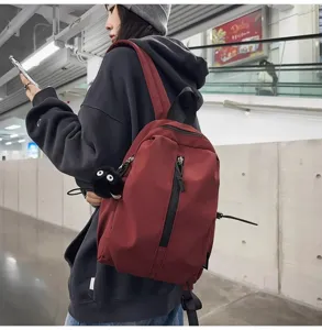 Lightweight casual small backpack for daily travel, high school students and outdoor use.