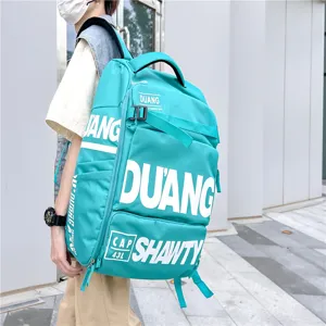 Grand sac à dos utilitaire grande capacité pour femme et homme, cartable de voyage.