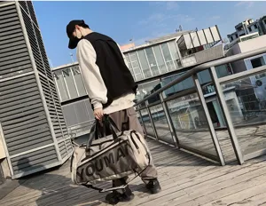 Große Reise-Duffel-Bag für Damen und Herren, Sport-Fitness-Tasche für Wochenendausflüge.
