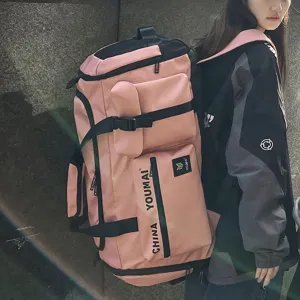 Reisetasche Mit Großer Kapazität Nylon Wasserdicht Sport Rucksack Mit Schuhfach Nass Trocken Trennung Handgepäck Weekender Tasche Für Herren Damen