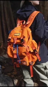 Grand sac à dos de camping en plein air, étanche voyage alpinisme randonnée sac d'étudiant.
