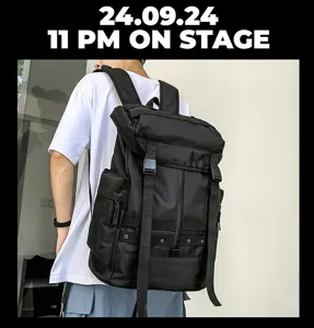 Street fashion backpack large capacity casual daypack for men and women daily use travel
