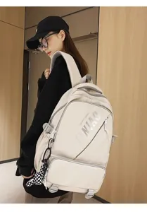 Großer Kapazität Schulrucksack für Studenten, stylischer Laptop Rucksack mit Fächern.