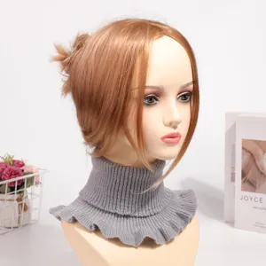 Abnehmbarer Strick Rollkragen Falscher Kragen für Damen, warmer dicker Winter Halsschoner.