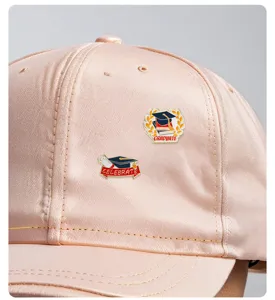 Broche émaillée de saison de remise des diplômes, chapeau de bachelor mignon pour sac à dos.
