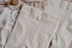 Mujer medias gruesas invierno calido beis punto mallas suave comodo termico pantalon
