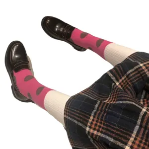 Otoño invierno medias de estilo japonés color crema cálidas mujeres leggings gruesos