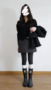 Women fleece lined thick thermal leggings winter warm slim fit stretch pants daily wear