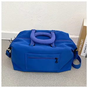 Thickened yoga gym bag with large capacity duffel travel shoulder bag sports training bag