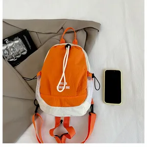 Stylish small women dual-use backpack, fashionable casual outdoor lightweight casual daypack.