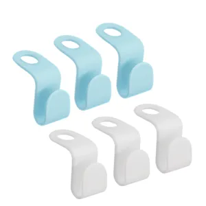 Plastic Closet Space Saving Hanger Connectors Stacking Hooks Vertical Hanging Rack
