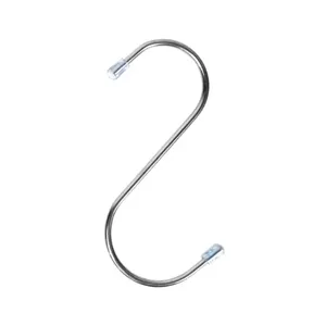 Ganci a S in acciaio inox resistenti per cucina utensili appendiabiti set metallo