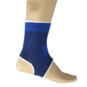 Ademende sport enkelondersteuning compressiehoes voor fitness en basketbalbescherming