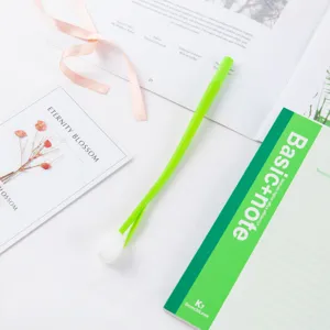 Joli stylo gel tulipe pour étudiant, stylo signature avec changement de couleur.
