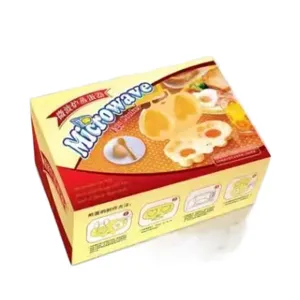 Microwave egg cooker flower heart mold plastic kitchen tool for fast easy breakfast cooking